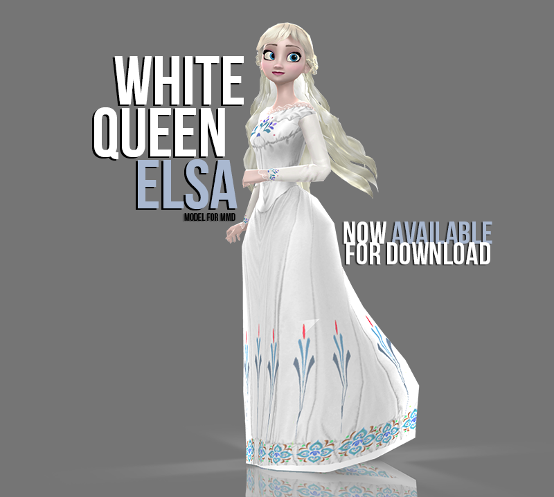 [MMD] White Queen Elsa - AVAILABLE