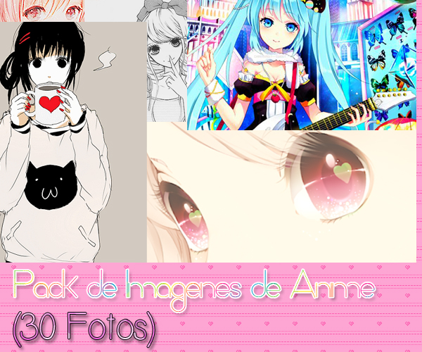 Pack de imagenes de anime