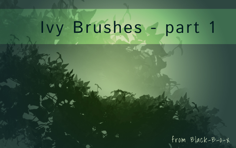 Ivy brushes part1 from black-B-o-x