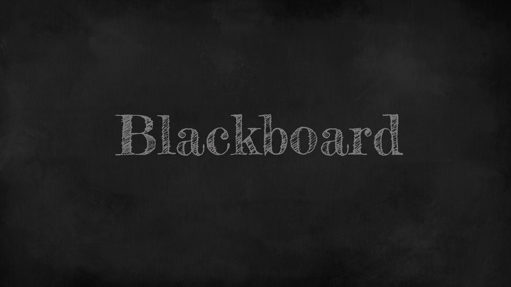 Blackboard texture