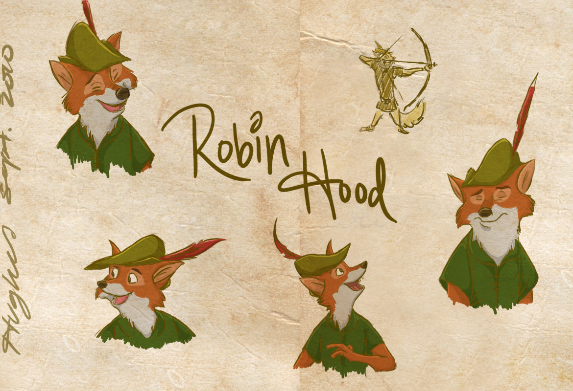 robin hood disney wallpaper