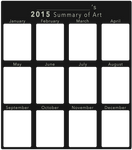 2015 Art Summary BLANK by DustBunnyThumper