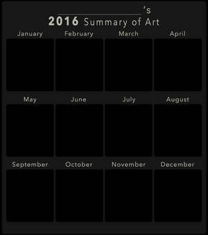 2016 Summary of Art BLANK