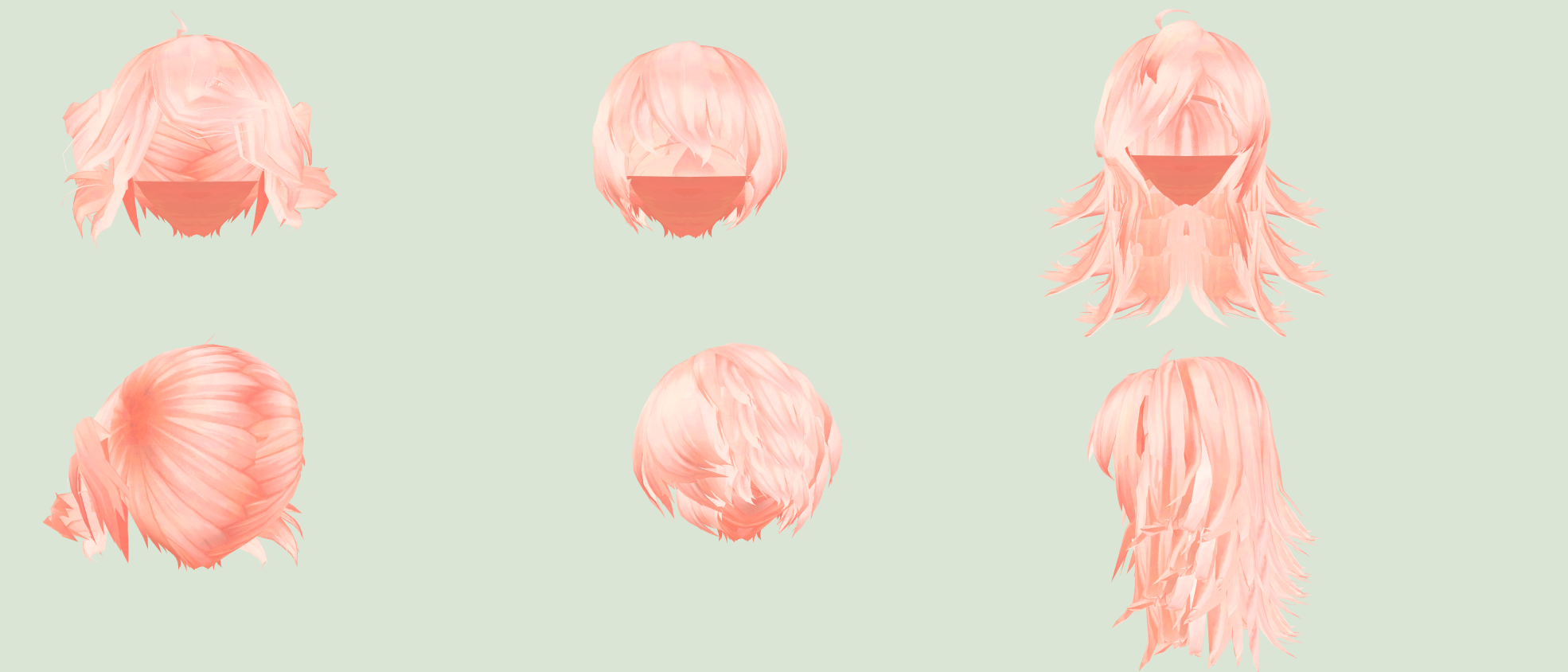 MMD TDA Hair edit 5