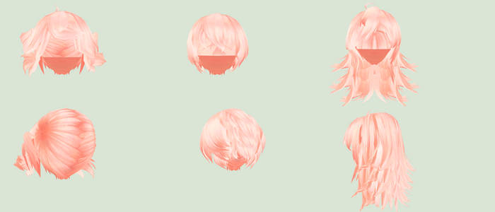 MMD TDA Hair edit 5