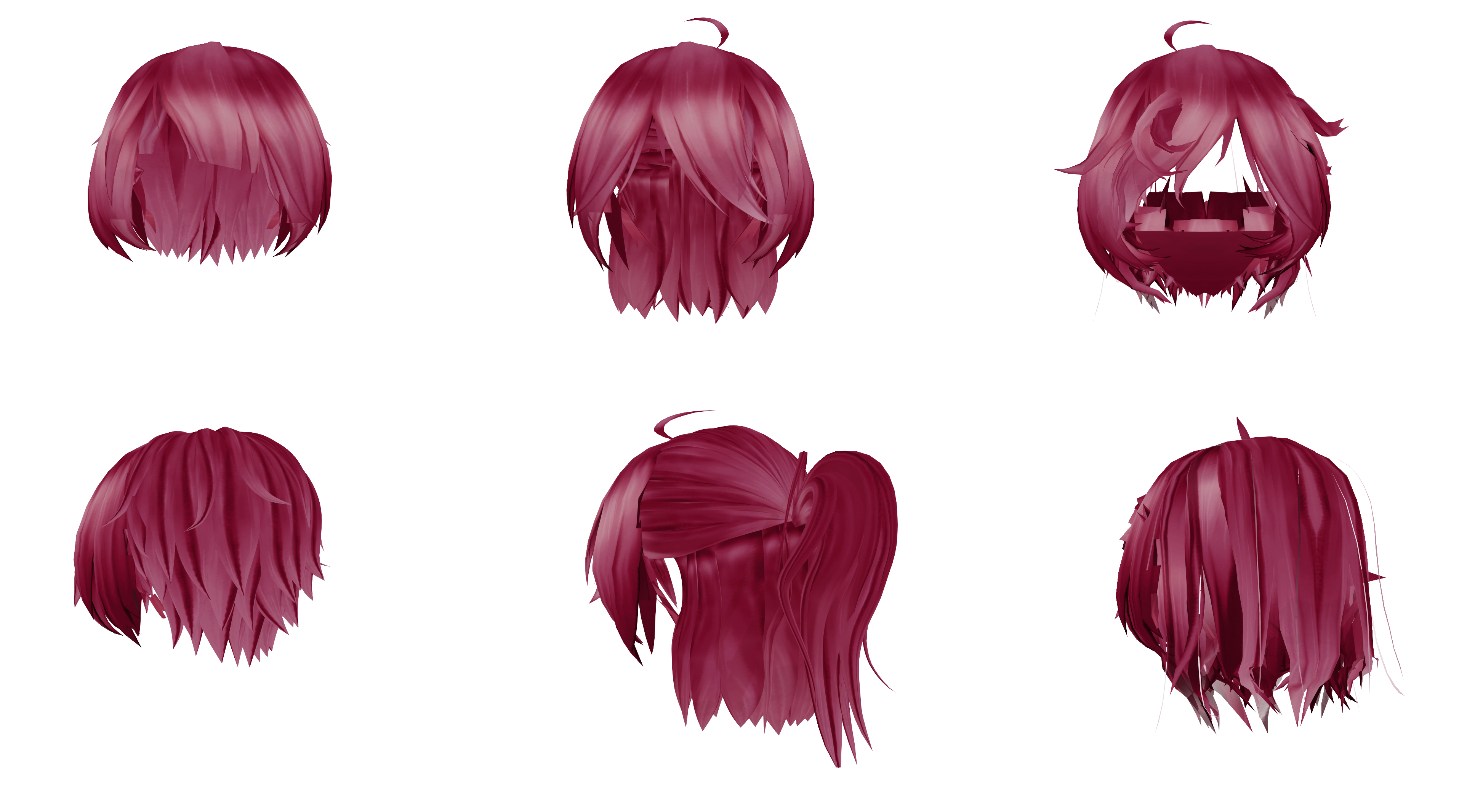 MMD Hair edit DL