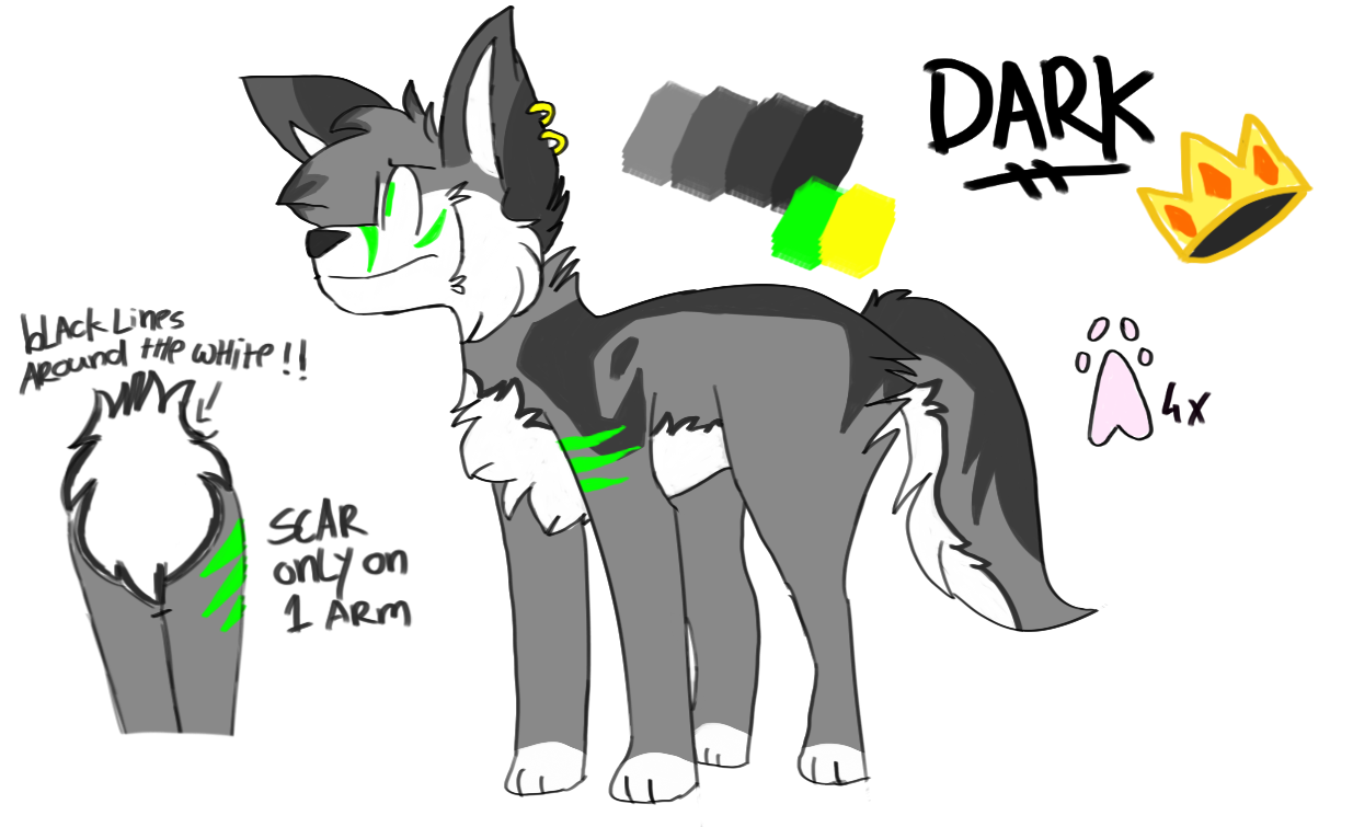 Dark ref!! by DarkQueenLulu on DeviantArt