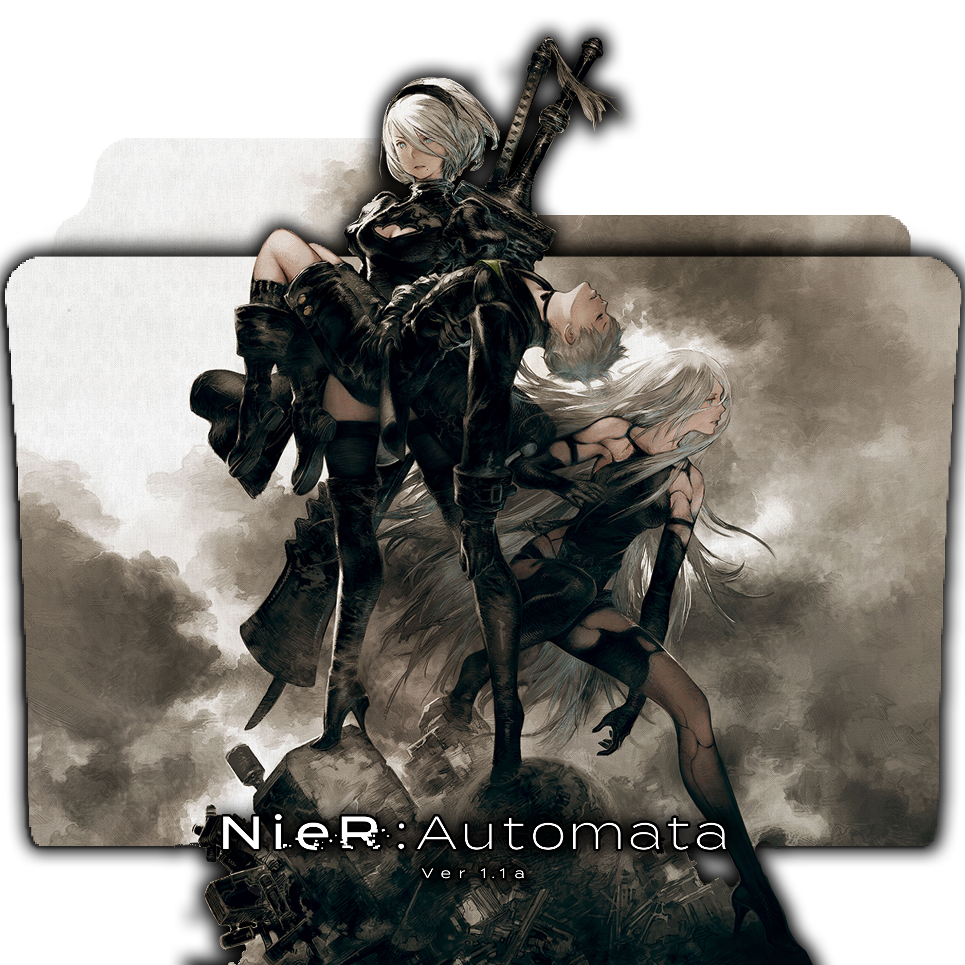 Anime NieR:Automata Ver 1.1a HD Wallpaper