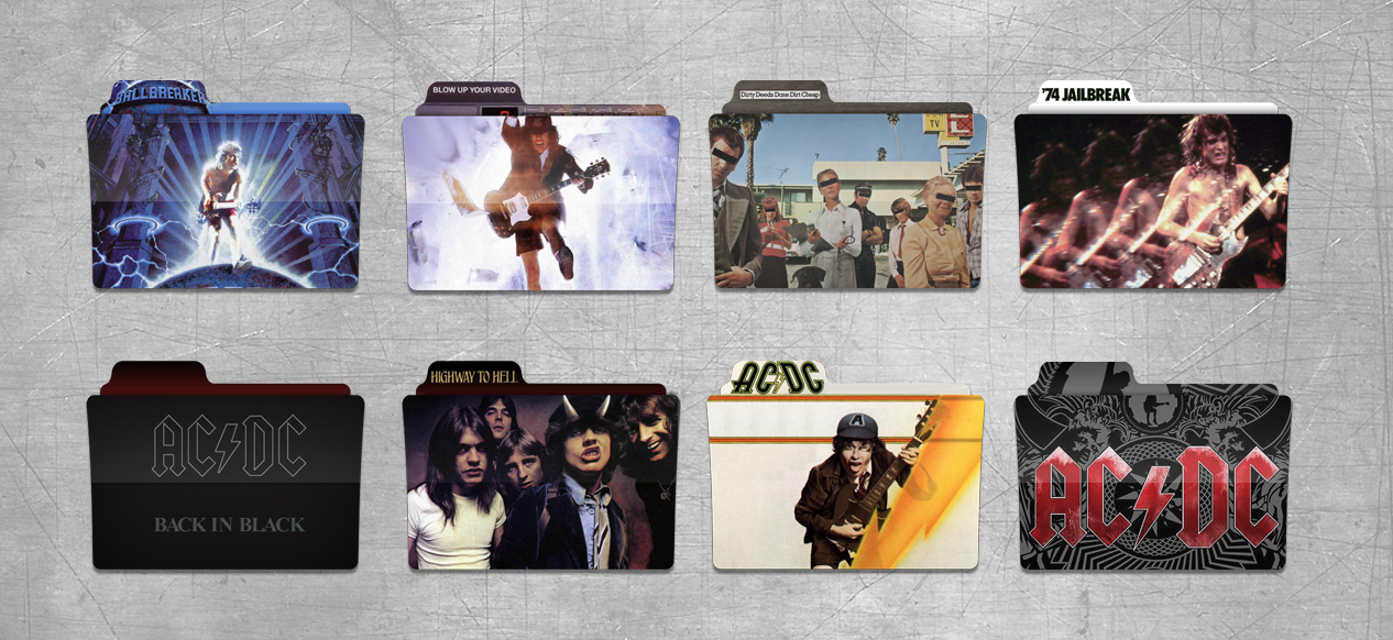 Ac Dc Folders 1 By Felipefiani On Deviantart