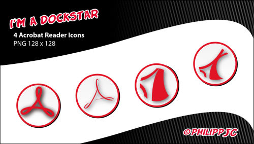 Dockstar: AcrobatReader Icons by Philipp-JC on DeviantArt
