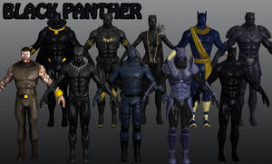 Black Panther Marvel Heroes XNALara