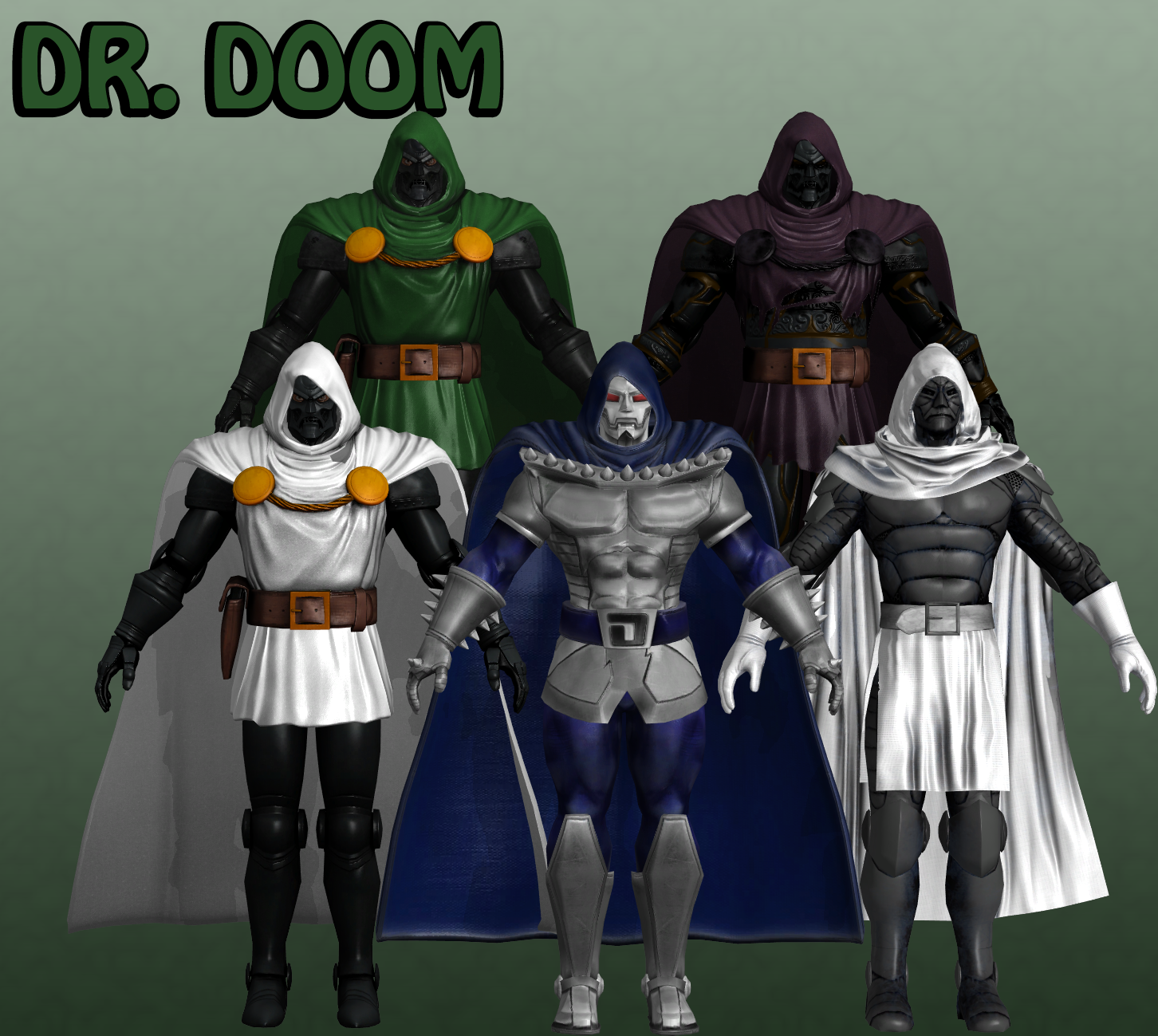 Doctor Doom Marvel Heroes XNALara