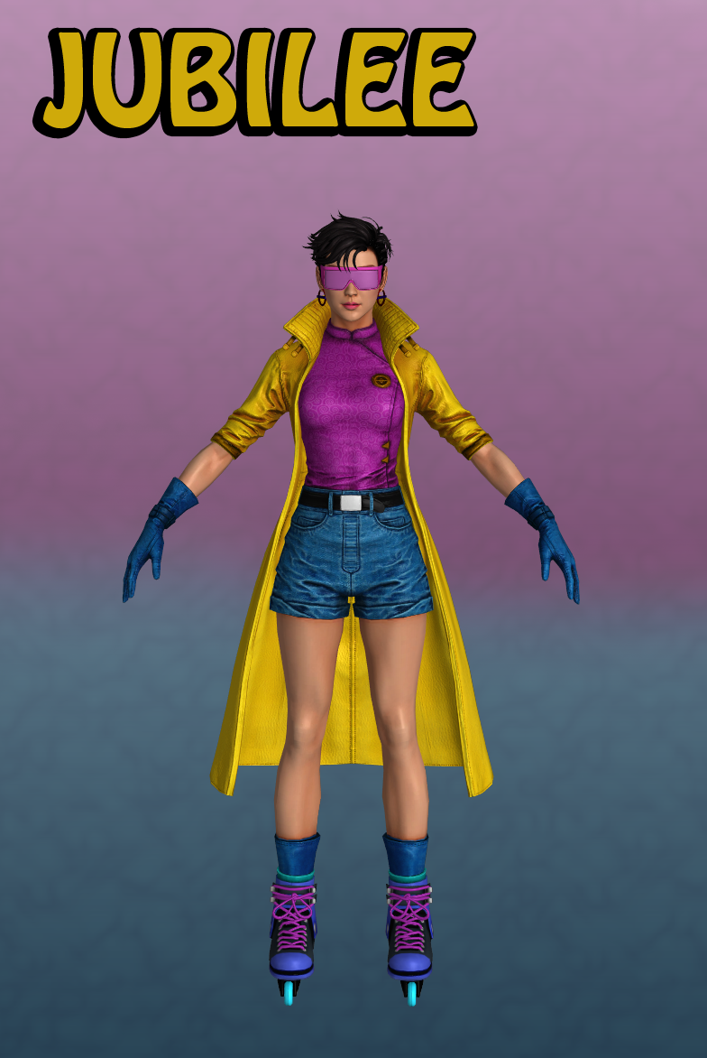 Jubilee Marvel Heroes XNALara by Xelandis on DeviantArt