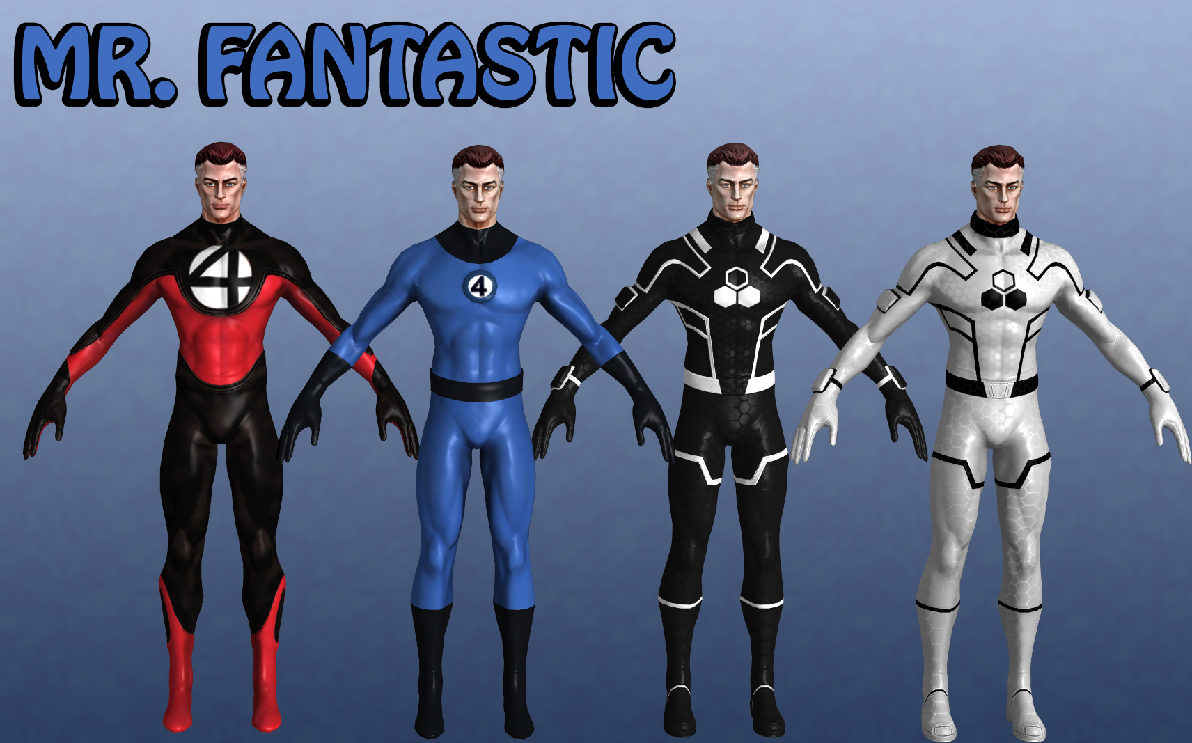 Mr Fantastic Marvel Heroes XNALara by Xelandis on DeviantArt