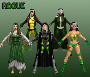 Rogue Marvel Heroes XNALara