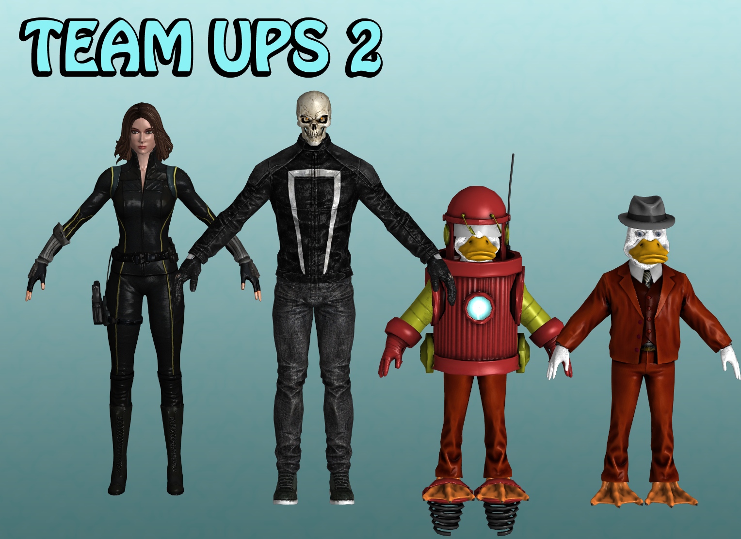 Team-Ups Marvel Heroes XNALara 2 by Xelandis on DeviantArt