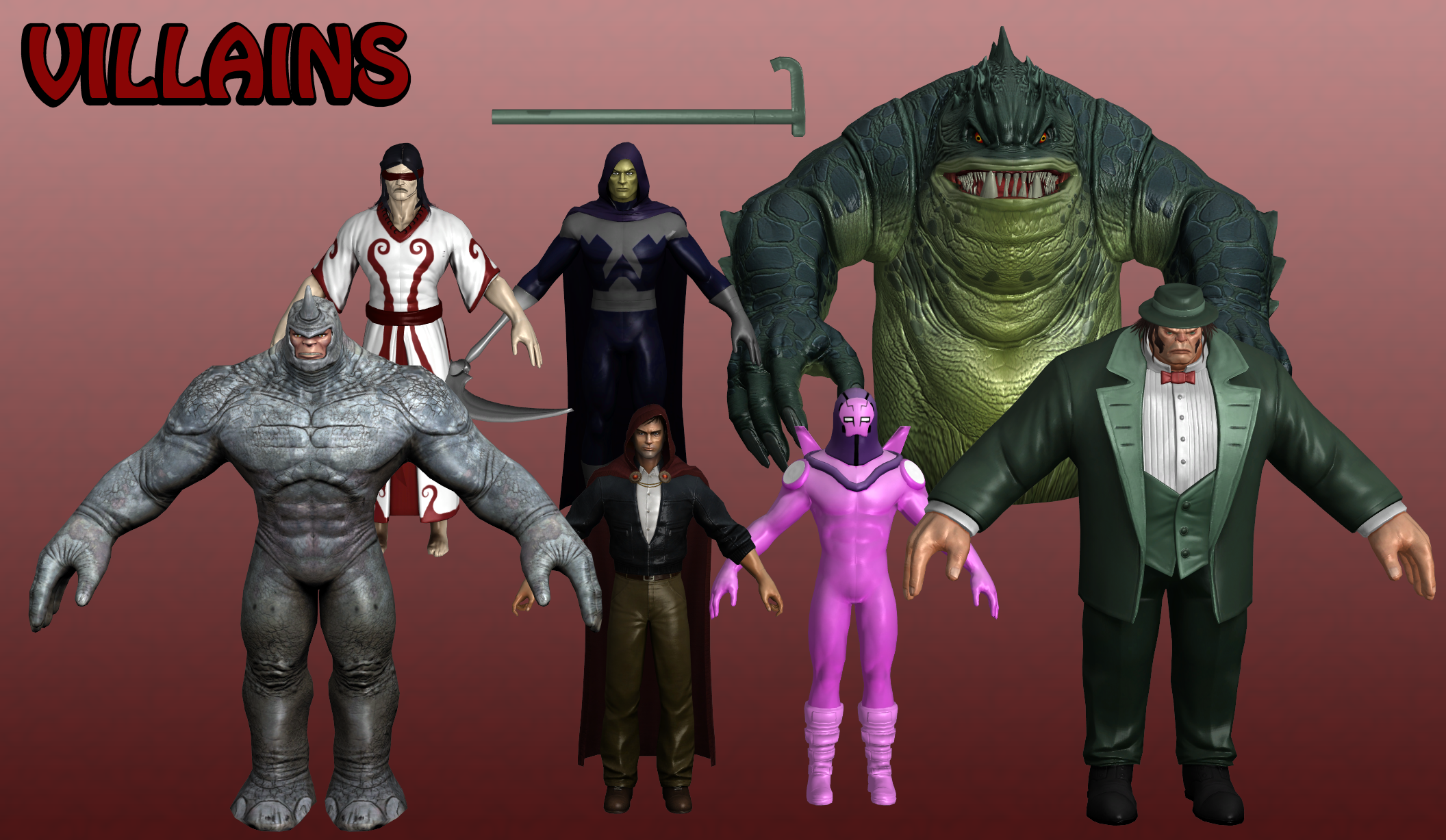 Villains Marvel Heroes XNALara 1 by Xelandis on DeviantArt