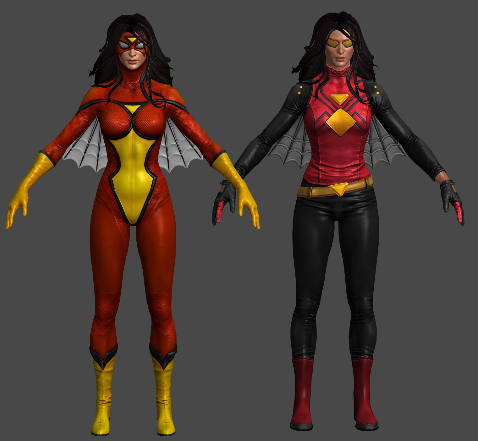 Spiderwoman VU Pack Marvel Heroes XNALara