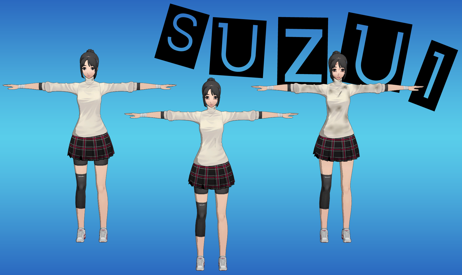 Persona 5: Suzui Pack XNALara by Xelandis on DeviantArt