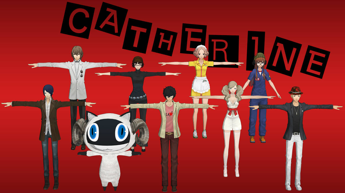 Persona 5: Catherine Pack XNALara by Xelandis on DeviantArt