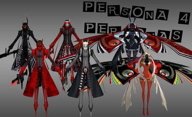 Persona 5: P4 Personas XNALara