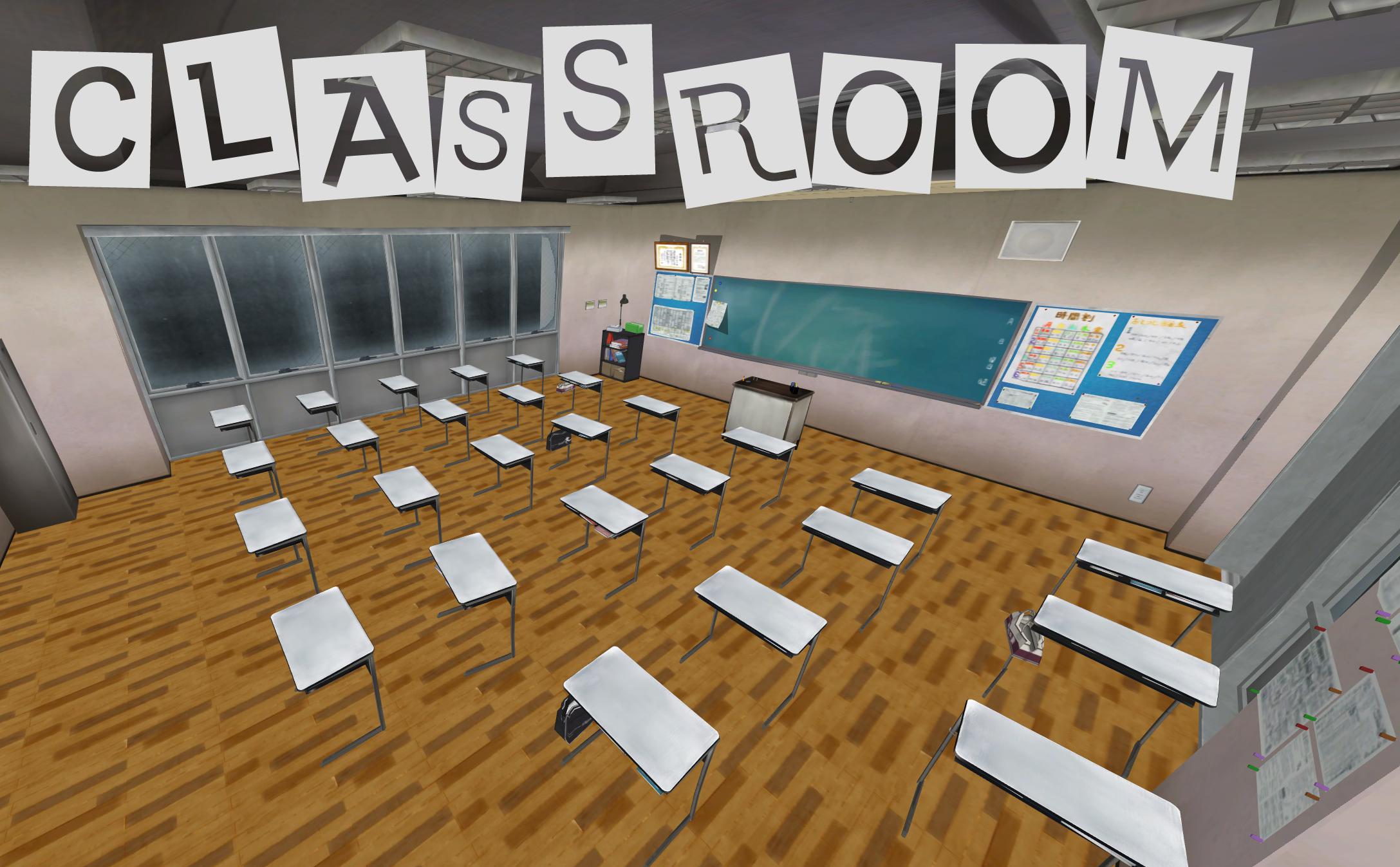 Persona 5: Classroom XNAlara by Xelandis