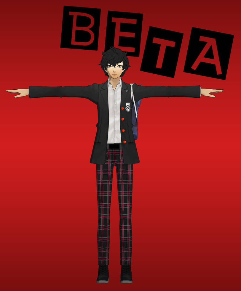 Persona 5: Beta Pack XNALara by Xelandis on DeviantArt