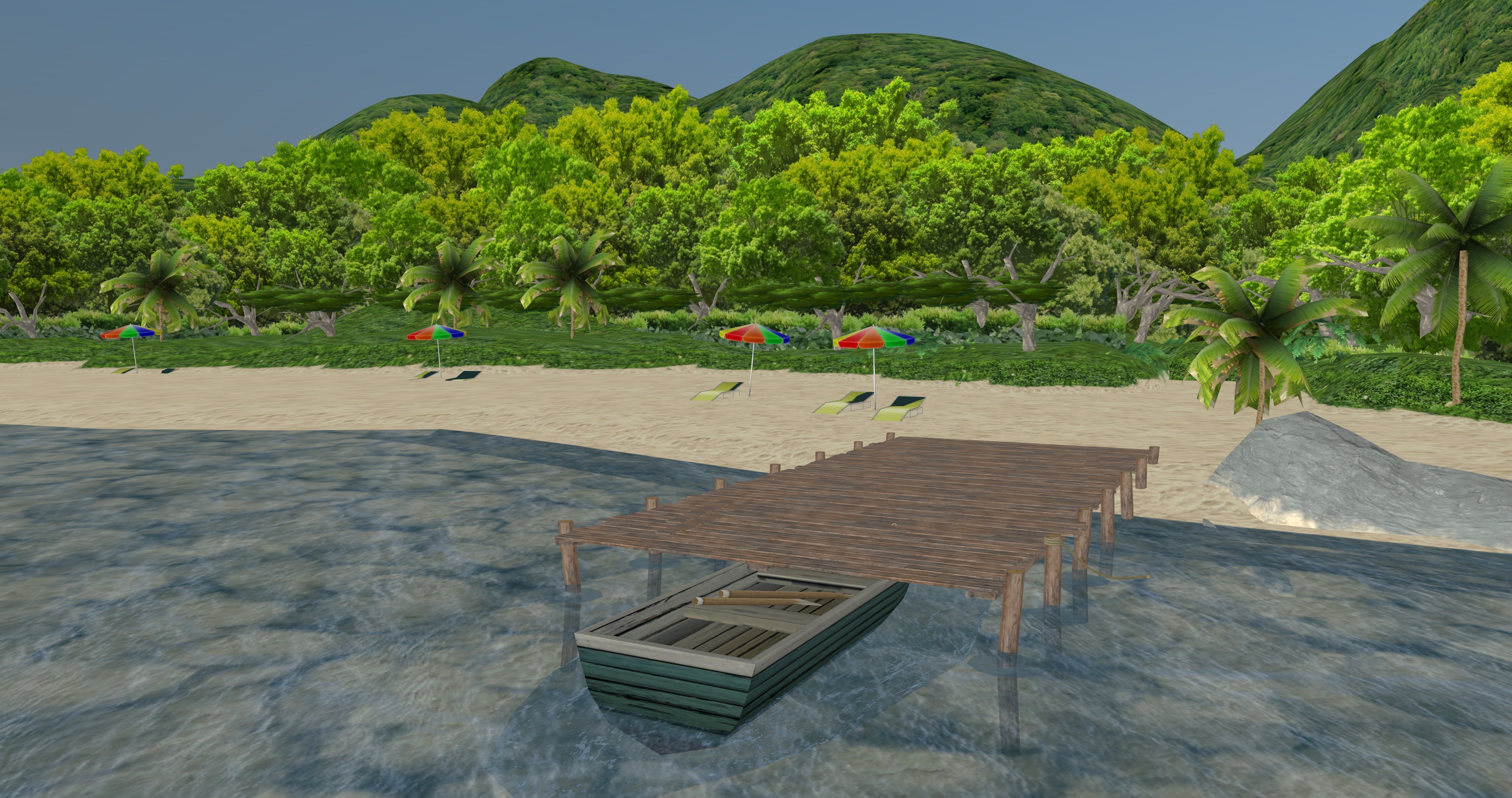 Dancing Star Night Beach Environment By Xelandis On Deviantart