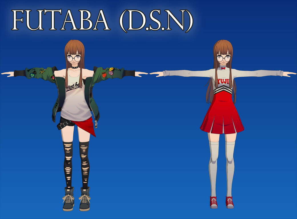 Persona 5 DSN: Futaba XPS (Upd 1) by Xelandis on DeviantArt