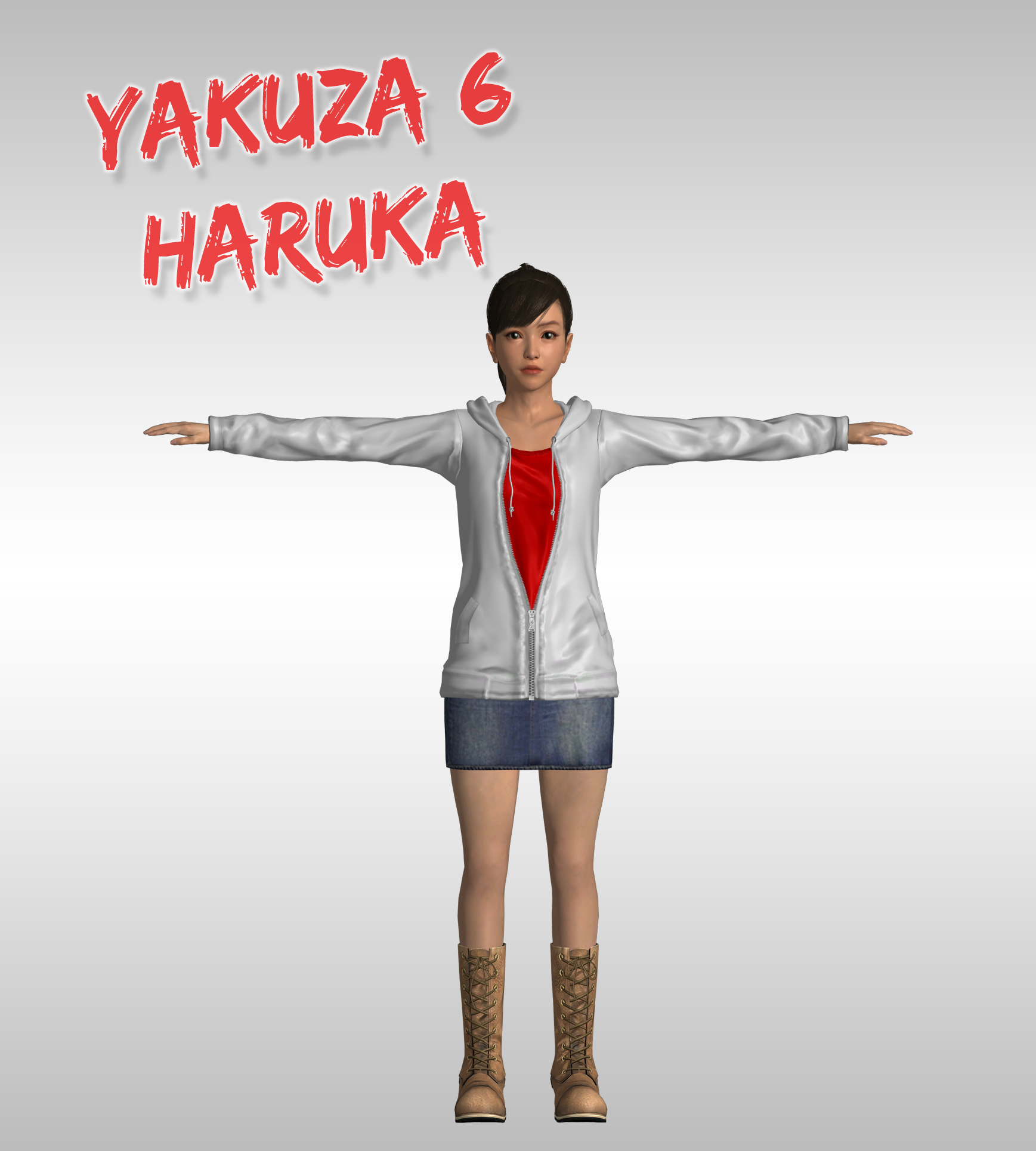 Yakuza 6: Haruka XPS by Xelandis on DeviantArt