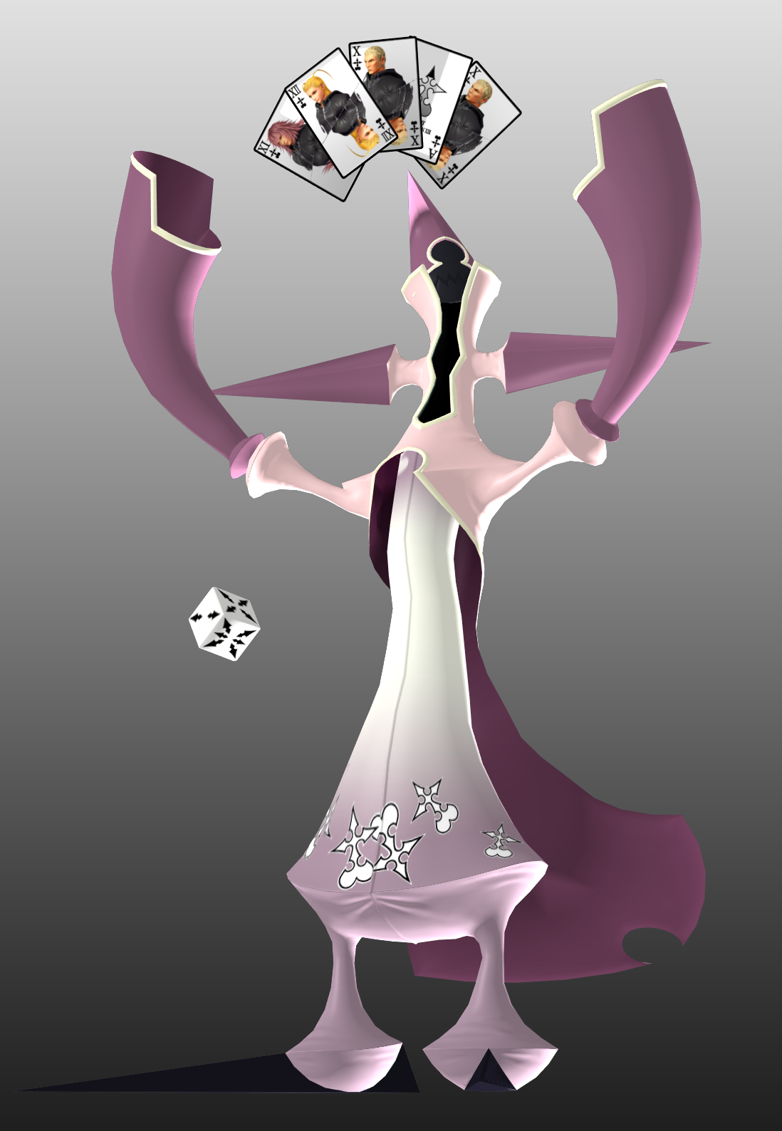 KH3 - Gambler XPS by Xelandis on DeviantArt