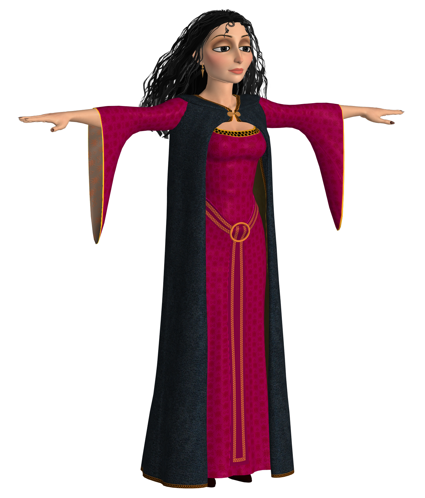 KH3 - Mother Gothel XPS by Xelandis on DeviantArt