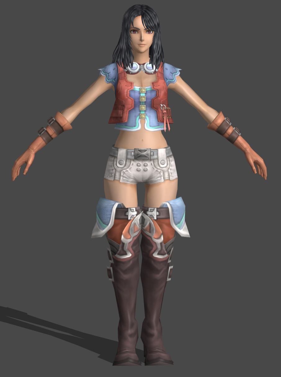 Xenoblade Sharla XPS by Xelandis on DeviantArt