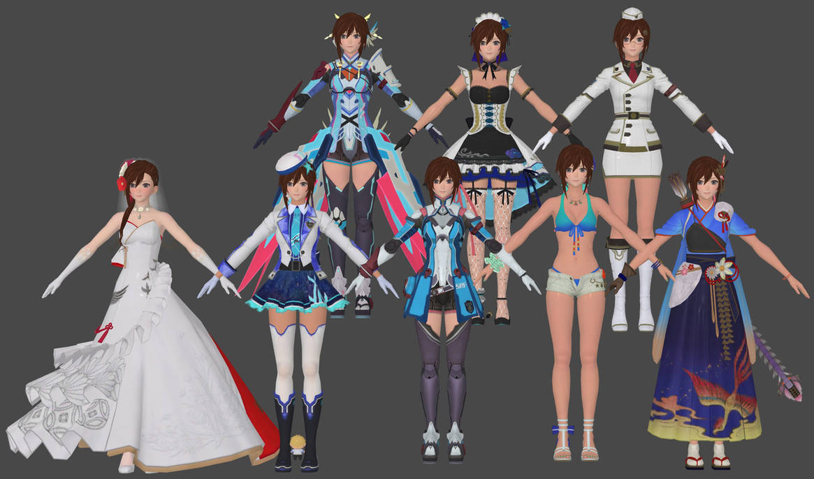SoA - Reimi Pack XPS by Xelandis on DeviantArt