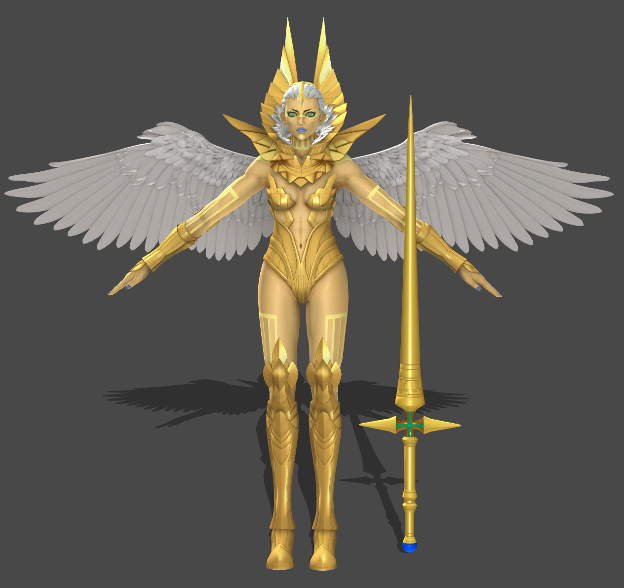SMT5 - Abdiel XPS by Xelandis on DeviantArt