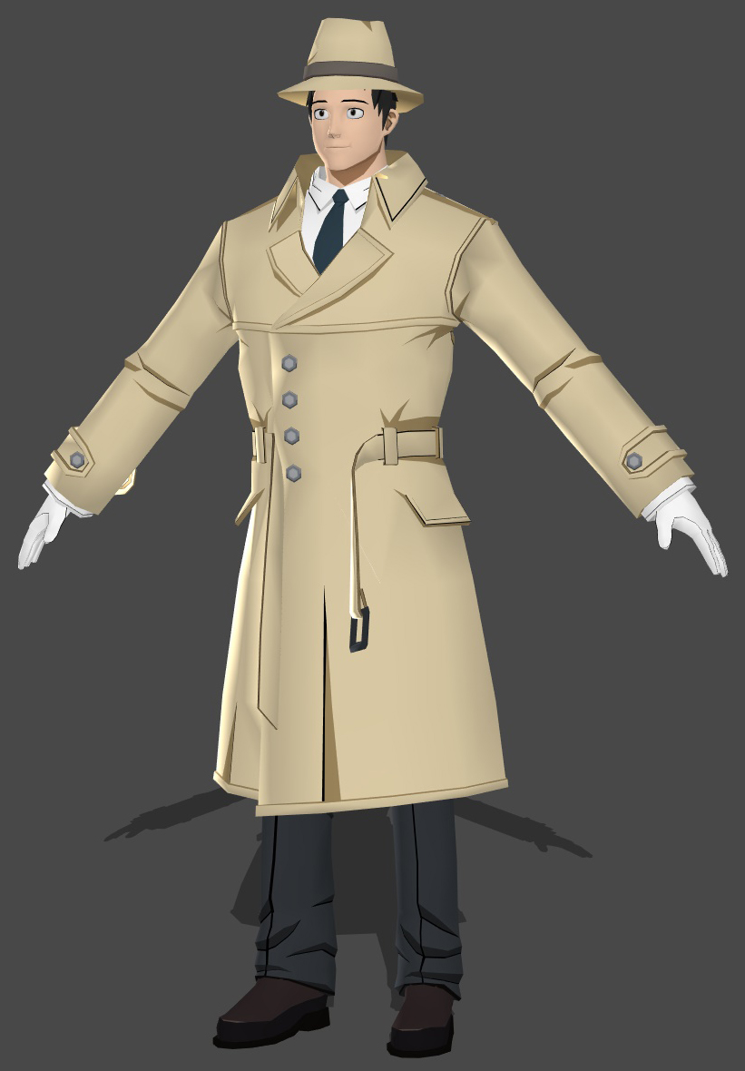 MHATSH Naomasa Tsukauchi XPS by Xelandis on DeviantArt