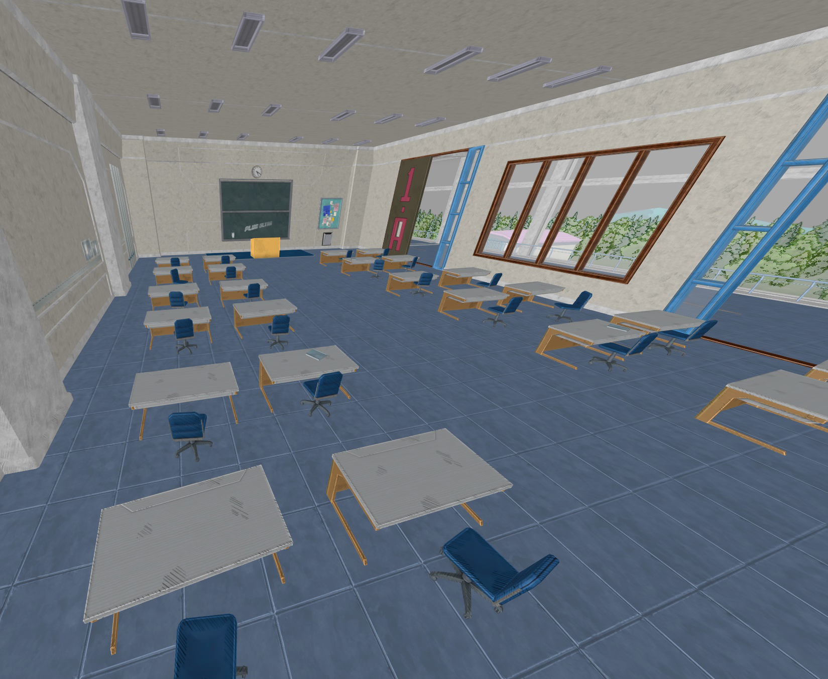 OJ2 - Classroom XPS by Xelandis on DeviantArt