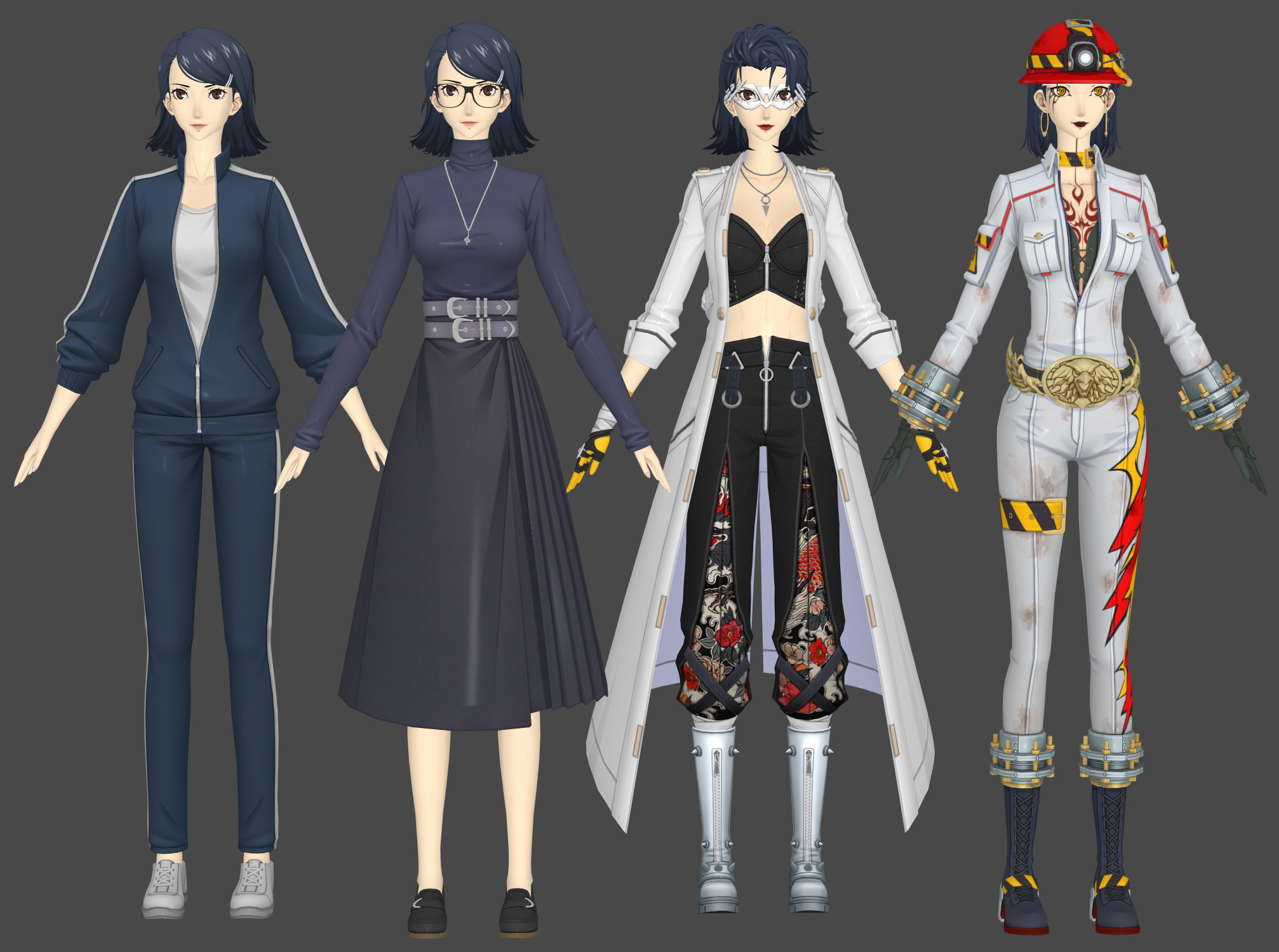 P5X Kumi Katayama XPS by Xelandis on DeviantArt