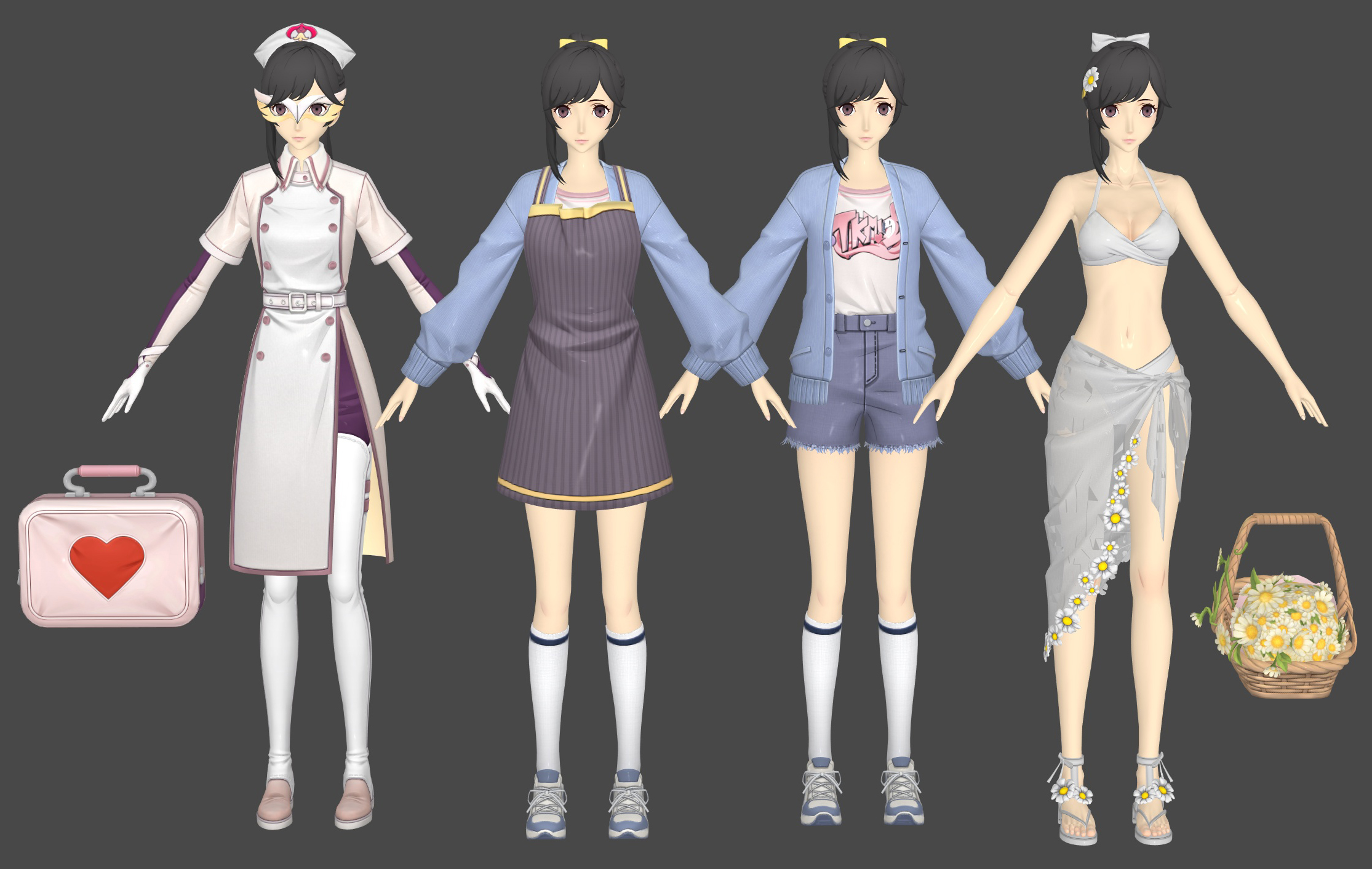 P5X Minami Miyashita XPS by Xelandis on DeviantArt