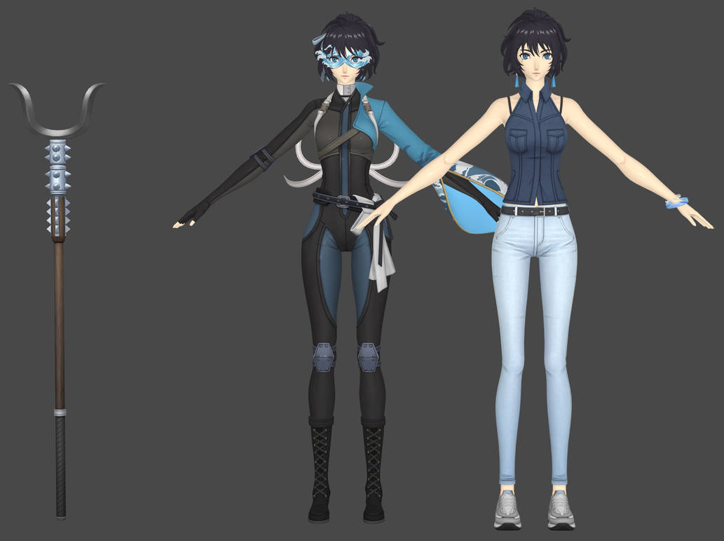 P5X Mio Natsukawa XPS by Xelandis on DeviantArt