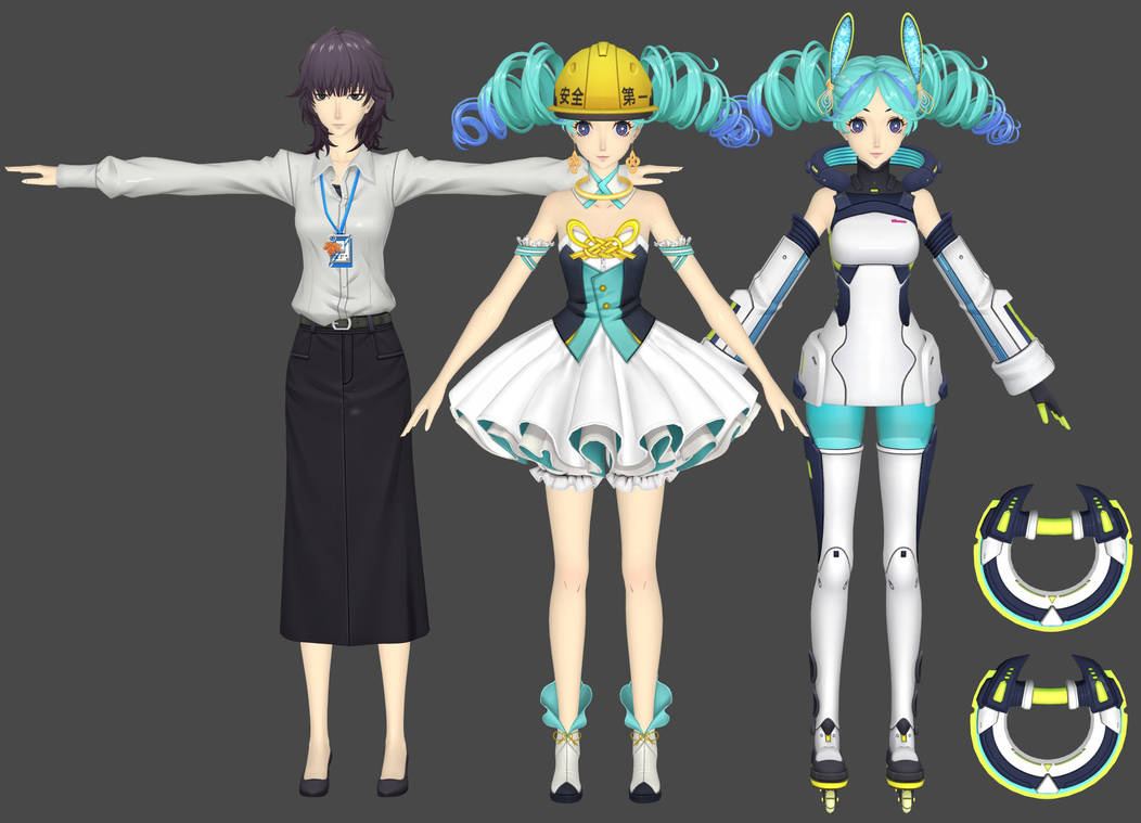 P5X Musubi Matsukata / YUI XPS by Xelandis on DeviantArt