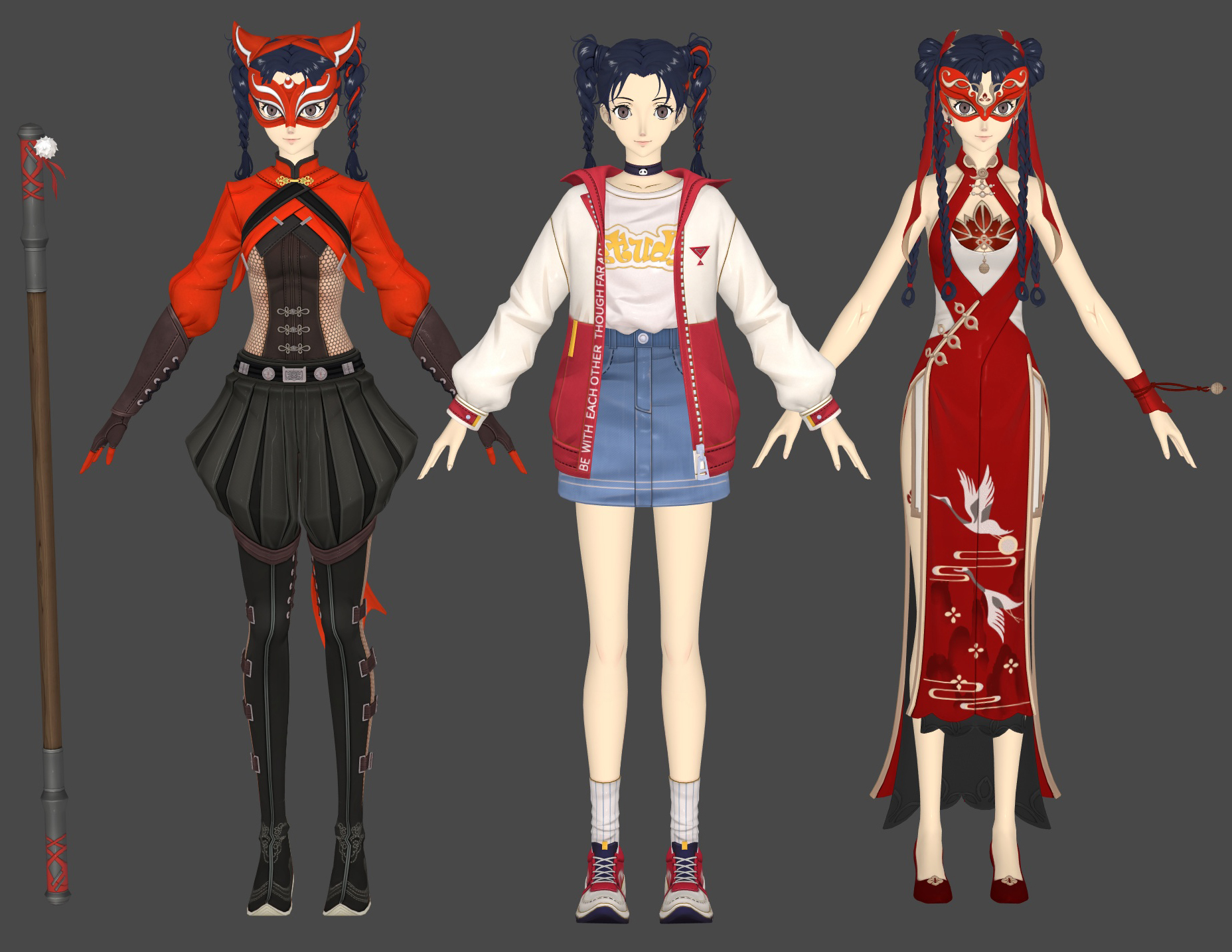 P5X Yaoling Li XPS by Xelandis on DeviantArt