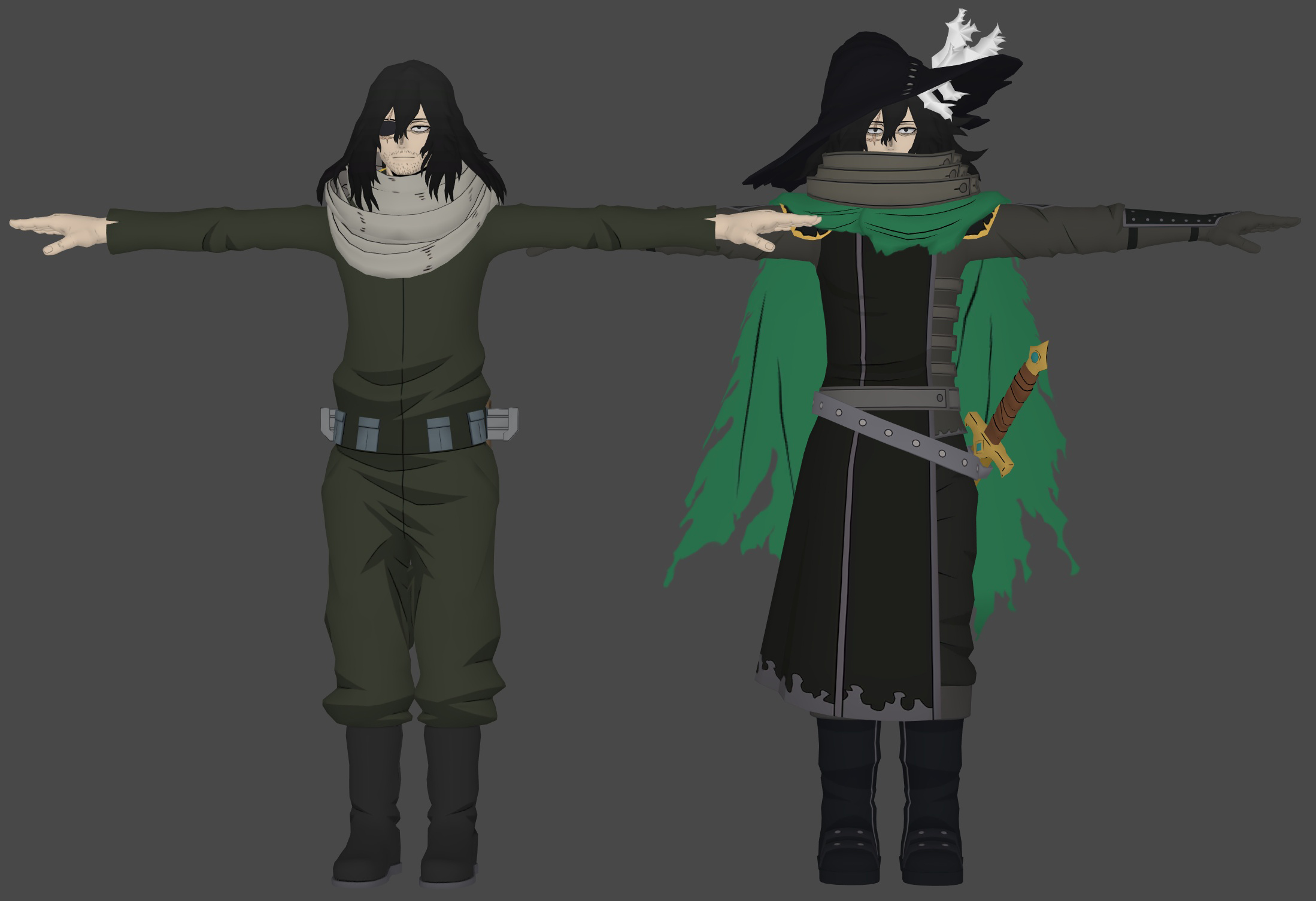 MHAJ Shota Aizawa XPS by Xelandis on DeviantArt