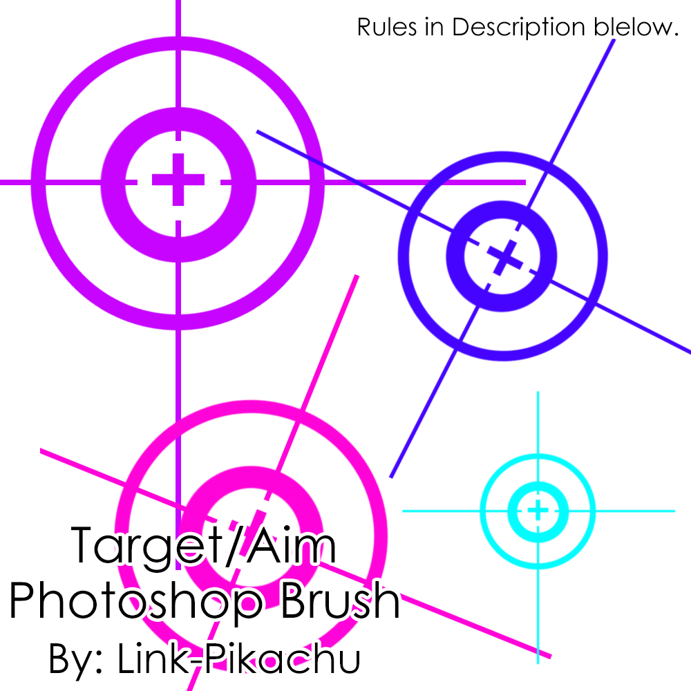 Target/Aim Photoshop Brush