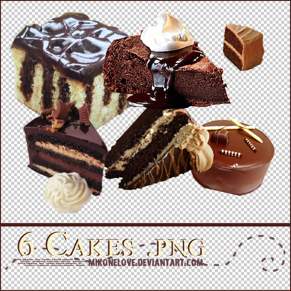 Pack Cakes PNG - By Mikone