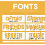 +FONTS PACK RECOMMENDATION #004