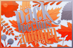 +AUTUMN VECTORS PNG PACK