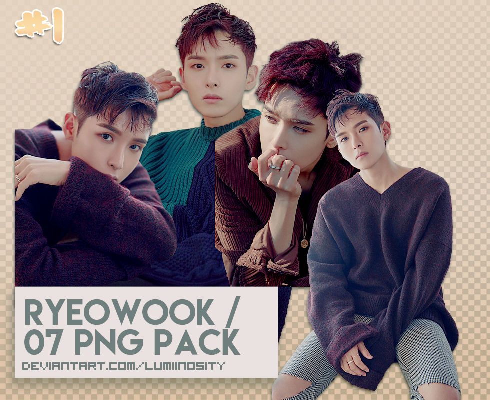 01 Super Junior Ryeowook Png Pack 7p By Lumiinosity On Deviantart