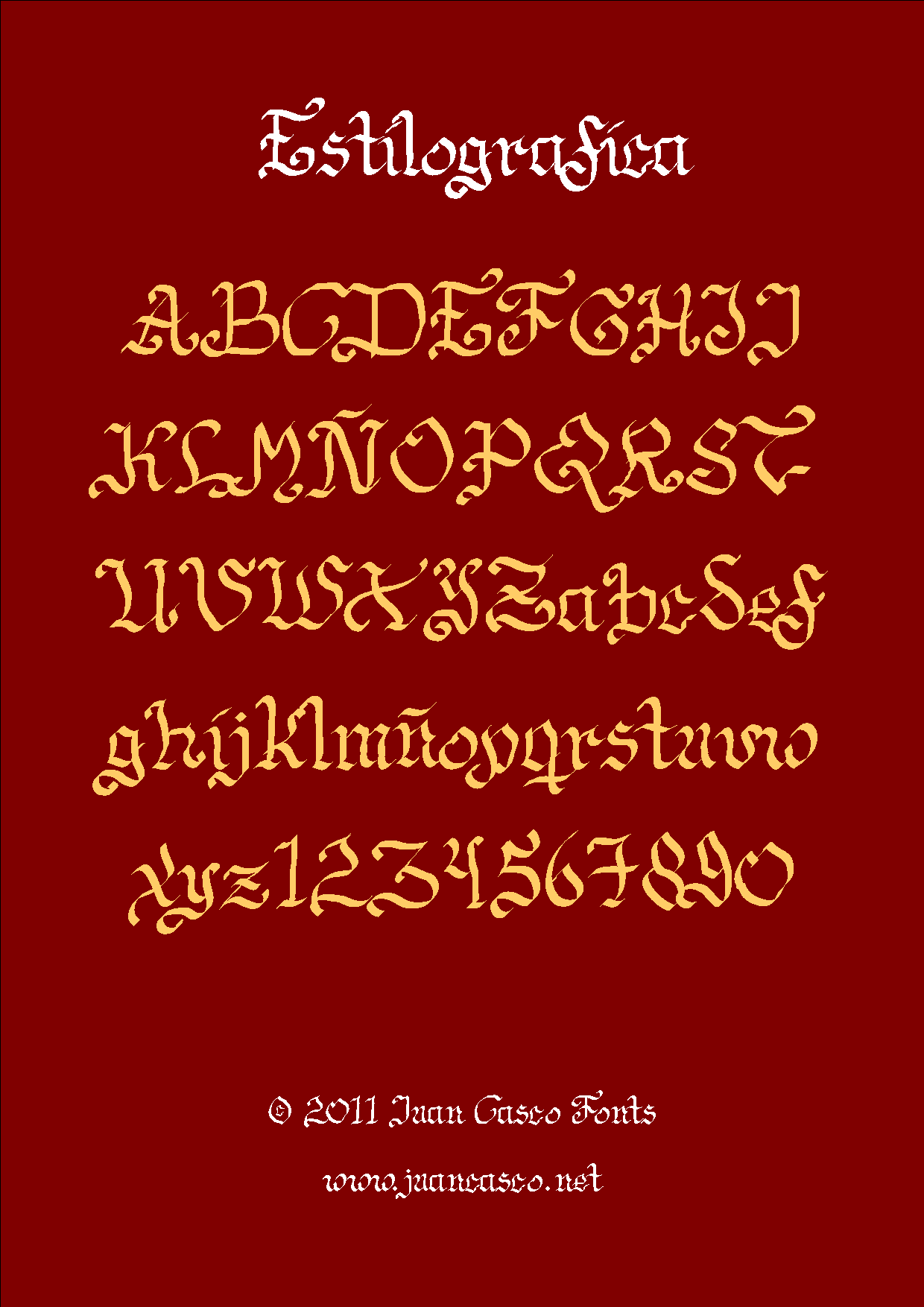 Estilographica Font