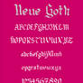 Neue Goth Font